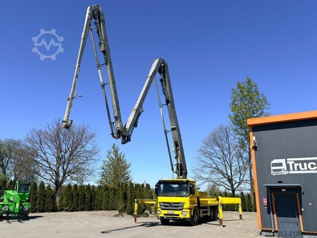 Φορτηγό αντλίας σκυροδέματος MERCEDES-BENZ ACTROS 2646 6x4 Betonpumpe PUTZMEISTER BSF 36 M