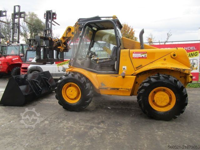 Άκαμπτος τηλεχειριστής JCB 525-50 (2,5 Ton.-5m) mit Palettengabel + Schaufel