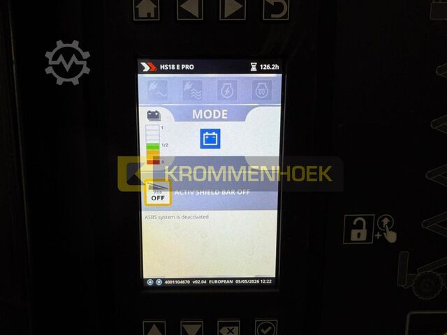 Makaslı kaldırma Haulotte HS 18 E Pro XL platform