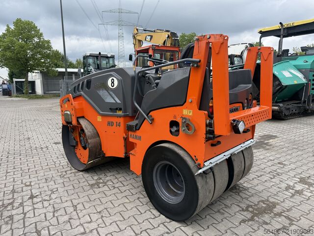 Rullo combinato Hamm HD14 VT Kombiwalze 34,6 kW Kantenschneid