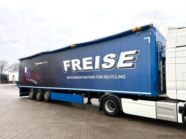 Auflieger mit Walkingfloor KNAPEN K200 Schubboden 92m³