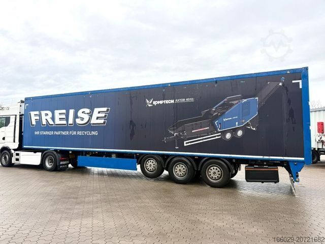 Auflieger mit Walkingfloor KNAPEN K200 Schubboden 92m³