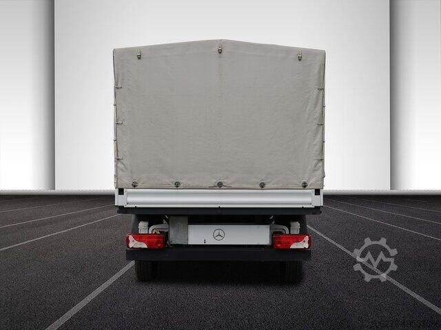 Gardinsided kassevogn Mercedes-Benz Sprinter 316CDI DOKA,Allrad,Klima
