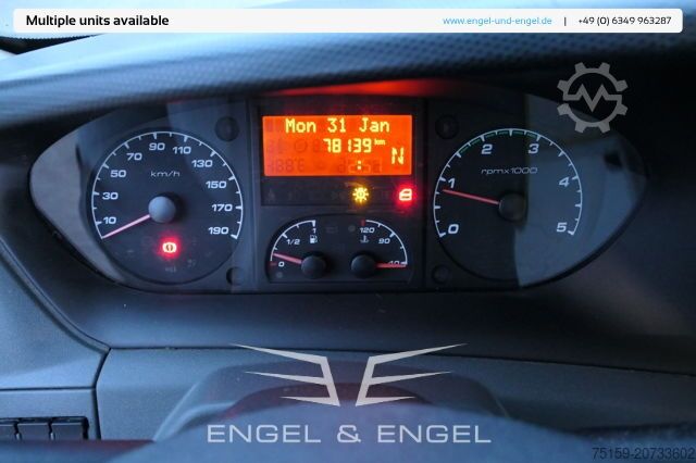 Fourgon tôlé iveco Daily 35 S11 C30C AUTOMATIK KAMERA Regale LUFT DURCHGANG EURO-5 CoC