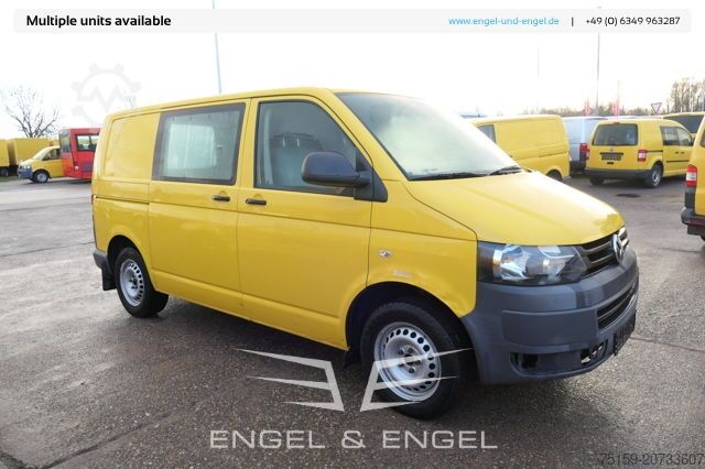 Panel van Volkswagen T5 Transporter 2.0 TDI 2-SITZER EURO-5 2xSCHIEBETÜR PARKTRONIK CoC