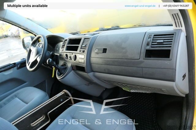 Panel van Volkswagen T5 Transporter 2.0 TDI 2-SITZER EURO-5 2xSCHIEBETÜR PARKTRONIK CoC