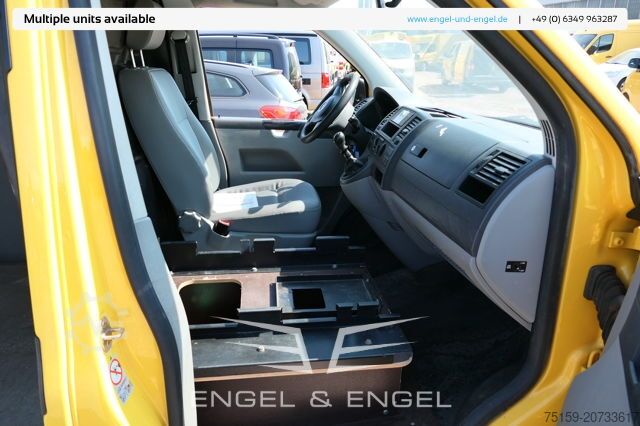 Panel van Volkswagen T5 Transporter 2.0 TDI PARKTRONIK EURO-5 2xSCHIEBETÜR CoC