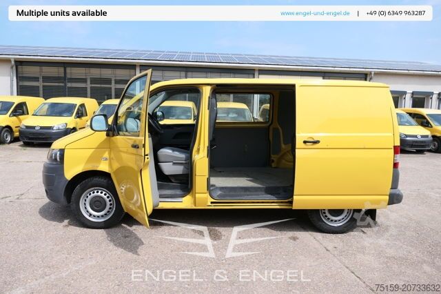 Panel van Volkswagen T5 Transporter 2.0 TDI PARKTRONIK EURO-5 2xSCHIEBETÜR CoC