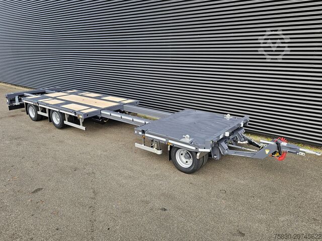 Remorque à plateau tournant Jumbo TVL300LCU - UITSCHUIFBAAR / LIFTAS / TWIST-LOCKS