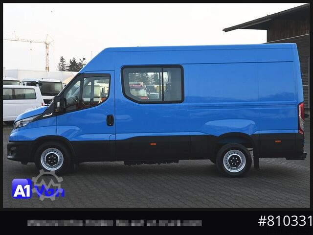Højt tag varevogn IVECO Daily 35S18 A8V Mixto, Hi-Matic, Klima, AHK