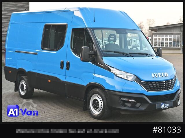 Højt tag varevogn IVECO Daily 35S18 A8V Mixto, Hi-Matic, Klima, AHK