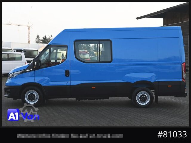 Højt tag varevogn IVECO Daily 35S18 A8V Mixto, Hi-Matic, Klima, AHK