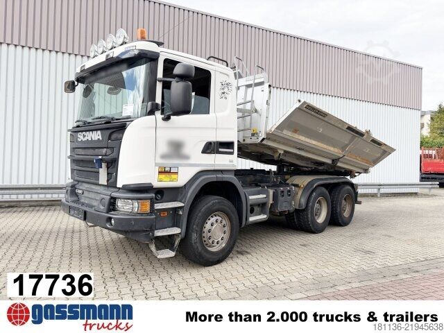 Kipper LKW Scania G 490 6x4, Meiller Bordmatik
