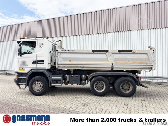 Camión volquete Scania G 490 6x4, Retarder, Bordmatik