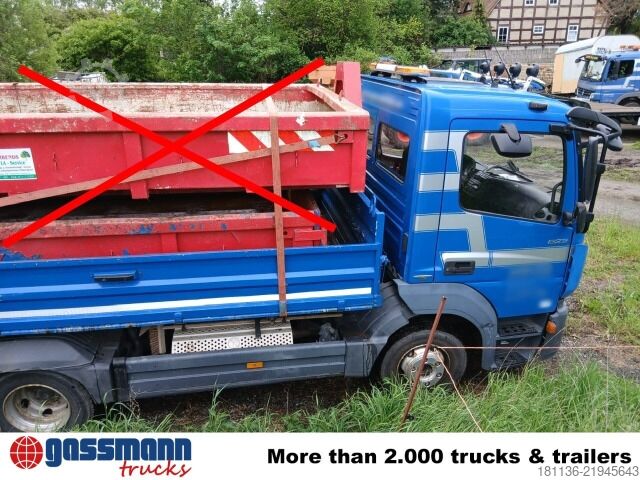 Tipvogn varebil Mercedes-Benz Atego 823 K 4x2, 2x AHK