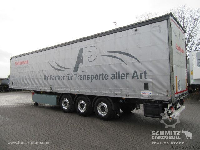 Open semitrailer with tarp Schmitz Cargobull Curtainsider Standard Getränke