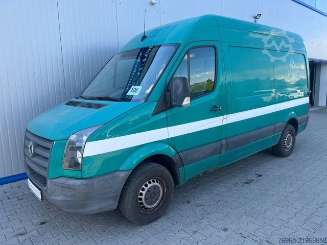 Βαν με ψηλή οροφή VOLKSWAGEN Crafter 2,5 TDI 35 L2H2 Hochdach WEBASTO AHK EU4