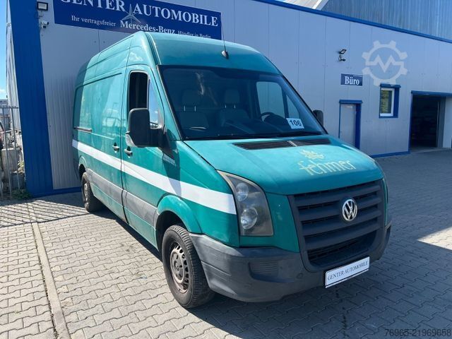 Βαν με ψηλή οροφή VOLKSWAGEN Crafter 2,5 TDI 35 L2H2 Hochdach WEBASTO AHK EU4