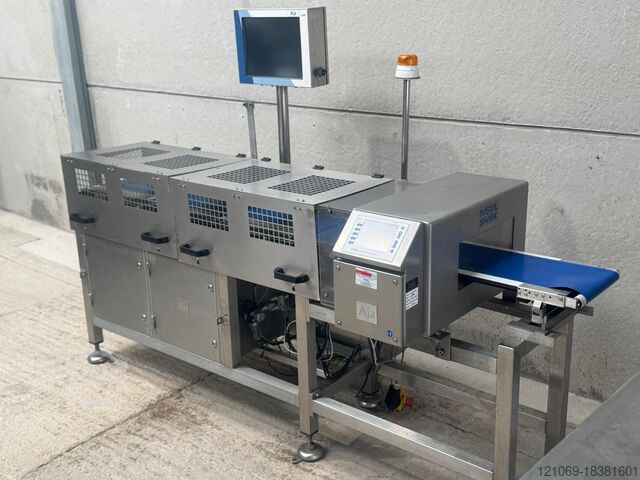 Metalldetektor checkweigher CASSEL SHARK Shark Aja metal detector checkweigher.