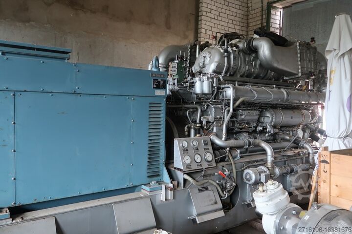 Dízel generátor MTU EZ531, Type MB16v652