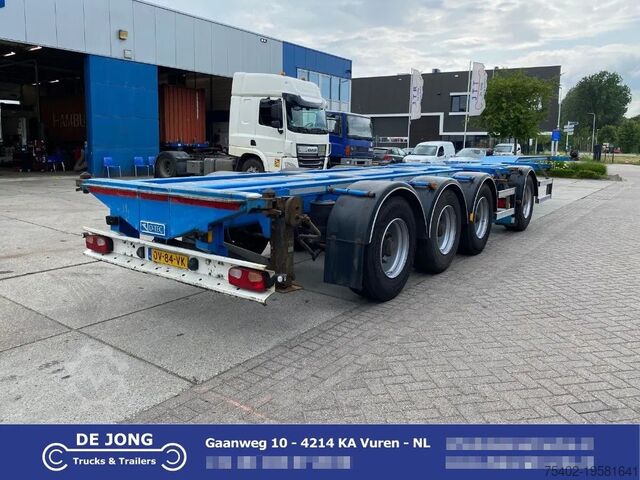 Containervervoer D-TEC CT-43-04D VCC-05 Combitrailer / 4 Axles / 1x Li...