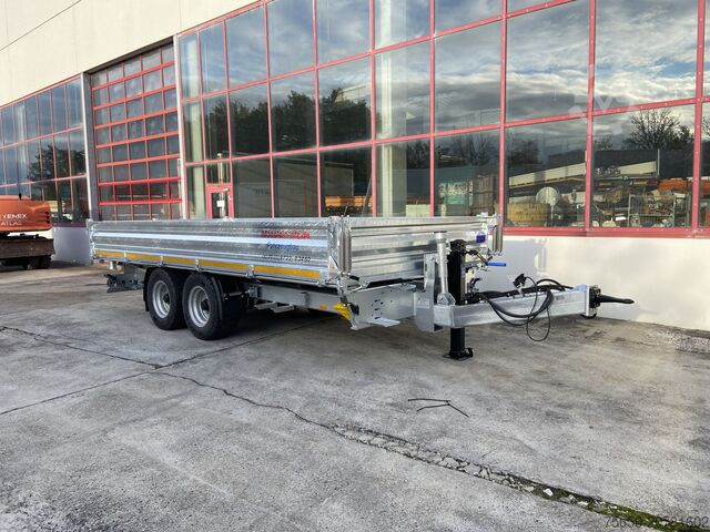 Rimorchio ribaltabile Möslein TTD 11 Breite Reifen 5,70 lang Kipper Tieflader, Breite Reifen, 5,70 m lang-- Neufahrzeug --