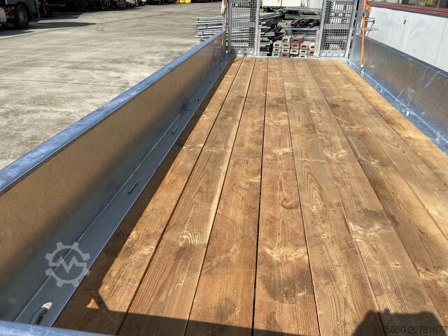 Rimorchio a pianale ribassato Möslein TT 11-E 5,50 - 2 Tandemtieflader5,50 m x 2 m, Feuerverzinkt