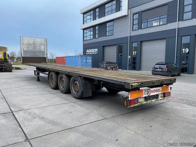 Platform aanhanger Kögel SNCO24 / Plateau Trailer / Mercedes + Disc