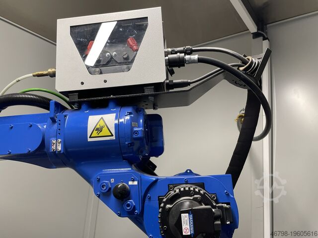 Robot de soldadura WIG con cabina Motoman - Yaskawa EWM Tetrix 352