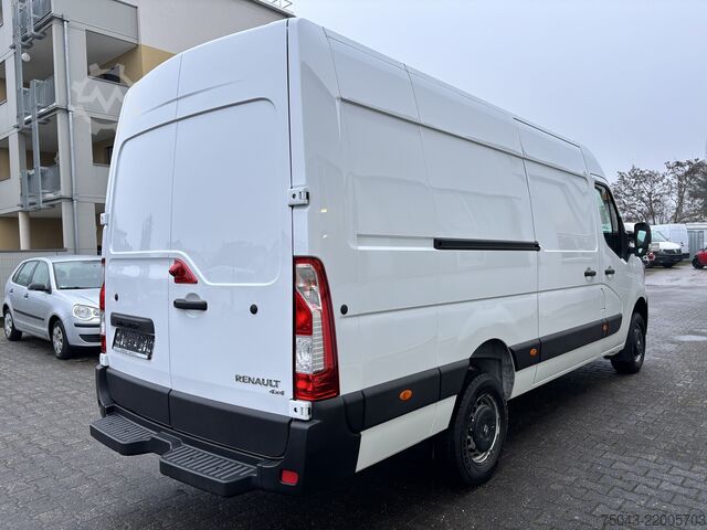 ψηλό και μακρύ κλειστό φορτηγό Renault Master 3,5T L3H2*Allrad*10Tm*Klima*1.Han