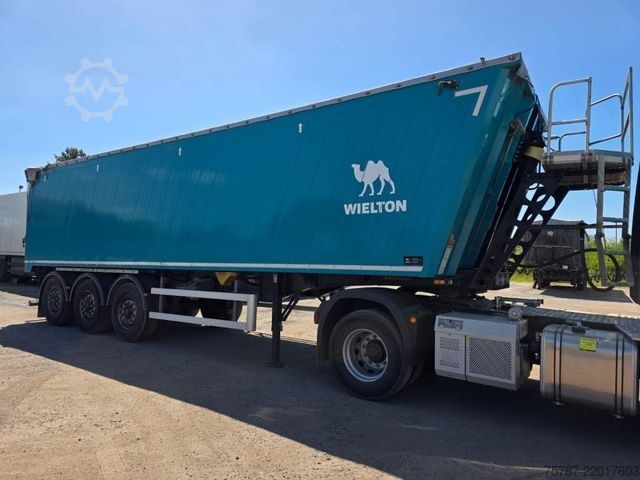 Tiptrailer WIELTON 50 cbm Getreidemulde, Pendelklappe,Kornschieber