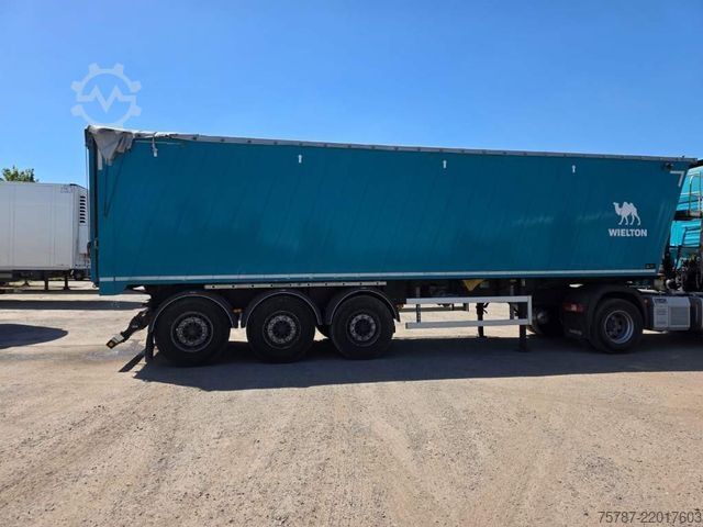 Tiptrailer WIELTON 50 cbm Getreidemulde, Pendelklappe,Kornschieber