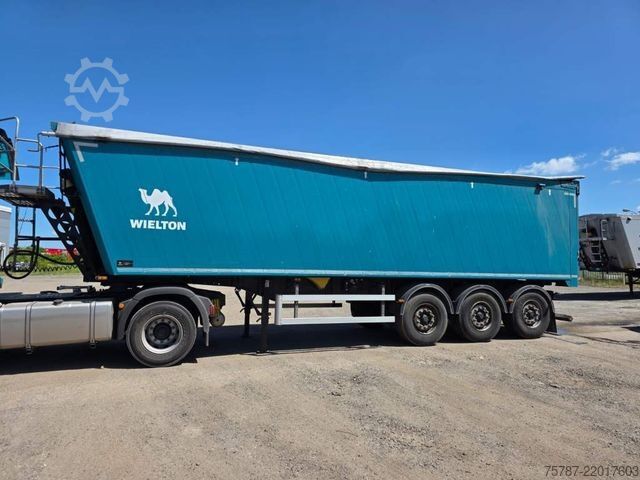 Tiptrailer WIELTON 50 cbm Getreidemulde, Pendelklappe,Kornschieber