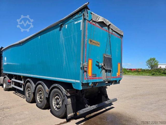 Tiptrailer WIELTON 50 cbm Getreidemulde, Pendelklappe,Kornschieber