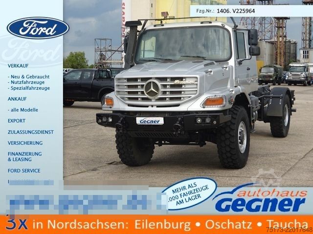 Podvozek nákladního auta MERCEDES-BENZ Zetros 1833 4x4 AHK Standhzg Automatik