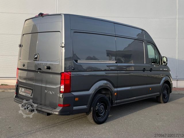 Hög tak skåpbil MAN TGE 3.200 L3H3 Kasten 4x4 CAMPER DREHSITZE AHK