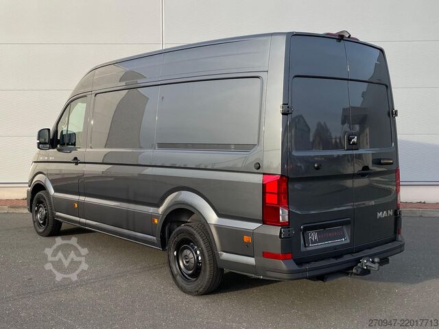 Hög tak skåpbil MAN TGE 3.200 L3H3 Kasten 4x4 CAMPER DREHSITZE AHK