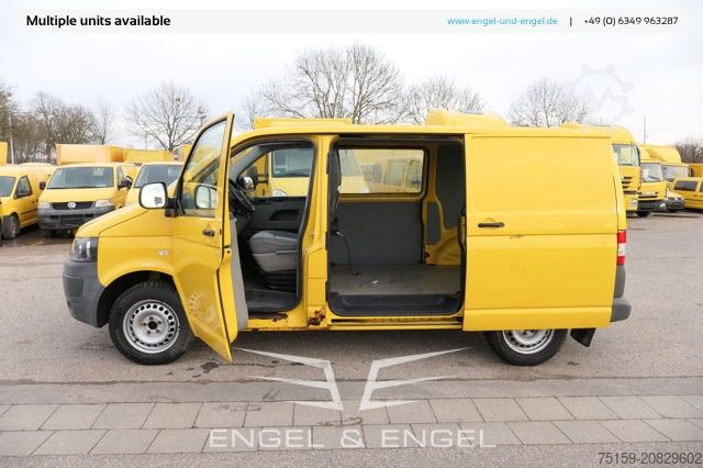 Panel van Volkswagen T5 Transporter 2.0 TDI PARKTRONIK EURO-5 2xSCHIEBETÜR CoC