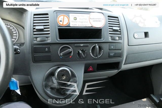 Panel van Volkswagen T5 Transporter 2.0 TDI PARKTRONIK EURO-5 2xSCHIEBETÜR CoC