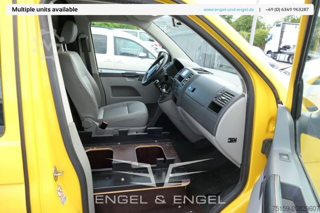 Panel van Volkswagen T5 Transporter 2.0 TDI PARKTRONIK EURO-5 2xSCHIEBETÜR CoC