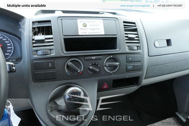 Panel van Volkswagen T5 Transporter 2.0 TDI PARKTRONIK EURO-5 2xSCHIEBETÜR CoC