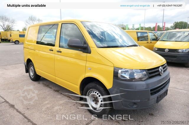 Panel van Volkswagen T5 Transporter 2.0 TDI PARKTRONIK EURO-5 2xSCHIEBETÜR CoC