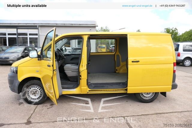 Panel van Volkswagen T5 Transporter 2.0 TDI PARKTRONIK EURO-5 2xSCHIEBETÜR CoC