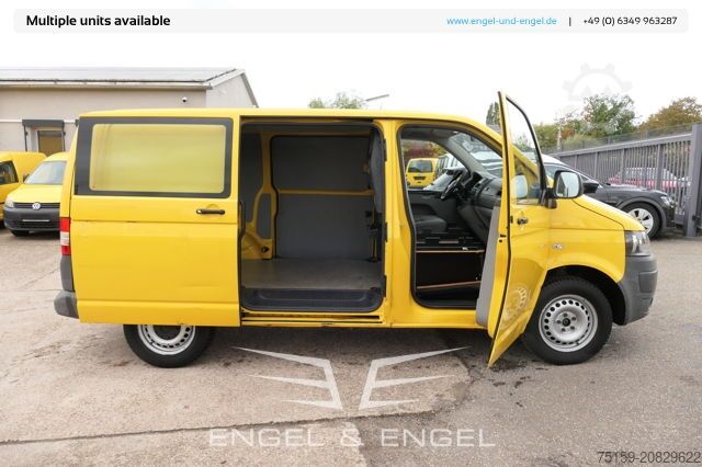 Panel van Volkswagen T5 Transporter 2.0 TDI PARKTRONIK EURO-5 2xSCHIEBETÜR CoC
