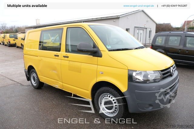 Panel van Volkswagen T5 Transporter 2.0 TDI PARKTRONIK EURO-5 2xSCHIEBETÜR CoC