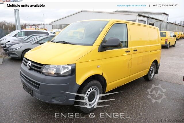 Panel van Volkswagen T5 Transporter 2.0 TDI PARKTRONIK EURO-5 2xSCHIEBETÜR CoC