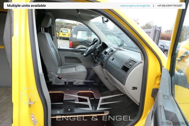 Panel van Volkswagen T5 Transporter 2.0 TDI PARKTRONIK EURO-5 2xSCHIEBETÜR CoC