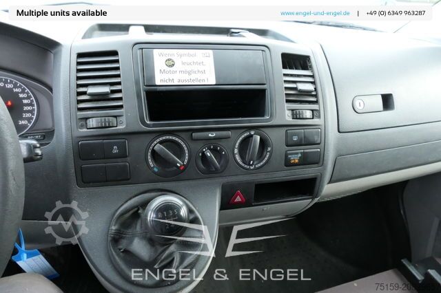 Panel van Volkswagen T5 Transporter 2.0 TDI PARKTRONIK EURO-5 2xSCHIEBETÜR CoC