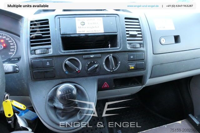 Panel van Volkswagen T5 Transporter 2.0 TDI PARKTRONIK EURO-5 2xSCHIEBETÜR CoC