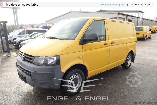 Panel van Volkswagen T5 Transporter 2.0 TDI PARKTRONIK EURO-5 2xSCHIEBETÜR CoC